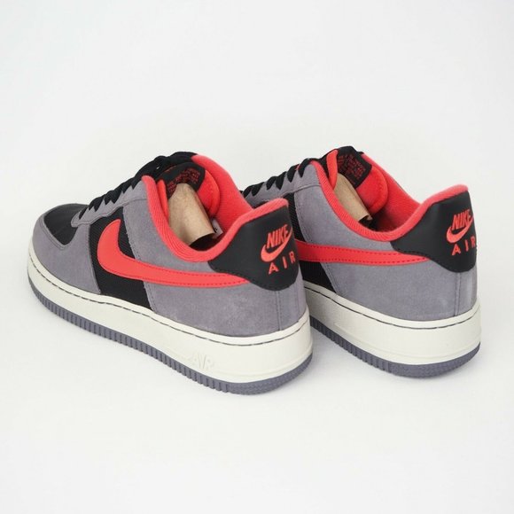 Nike Air Force 1 One Low '07 Womens Shoes Black - Picture 10 of 12